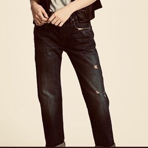 VINCE black wash jeans EUC